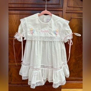 Cecil and Lou “Charlotte” pink birthday heirloom dress